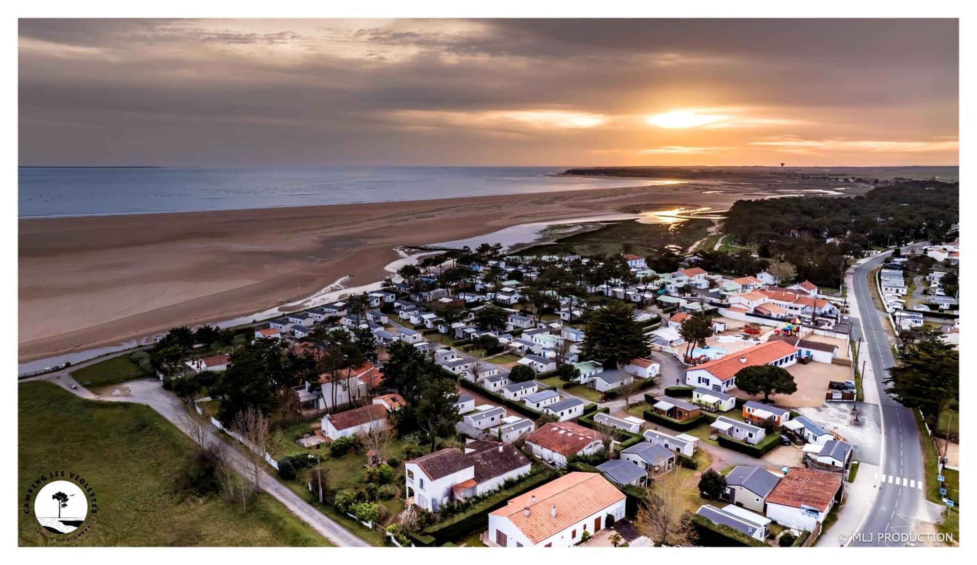 Camping Les Violettes La Faute-sur-Mer Exteriör bild