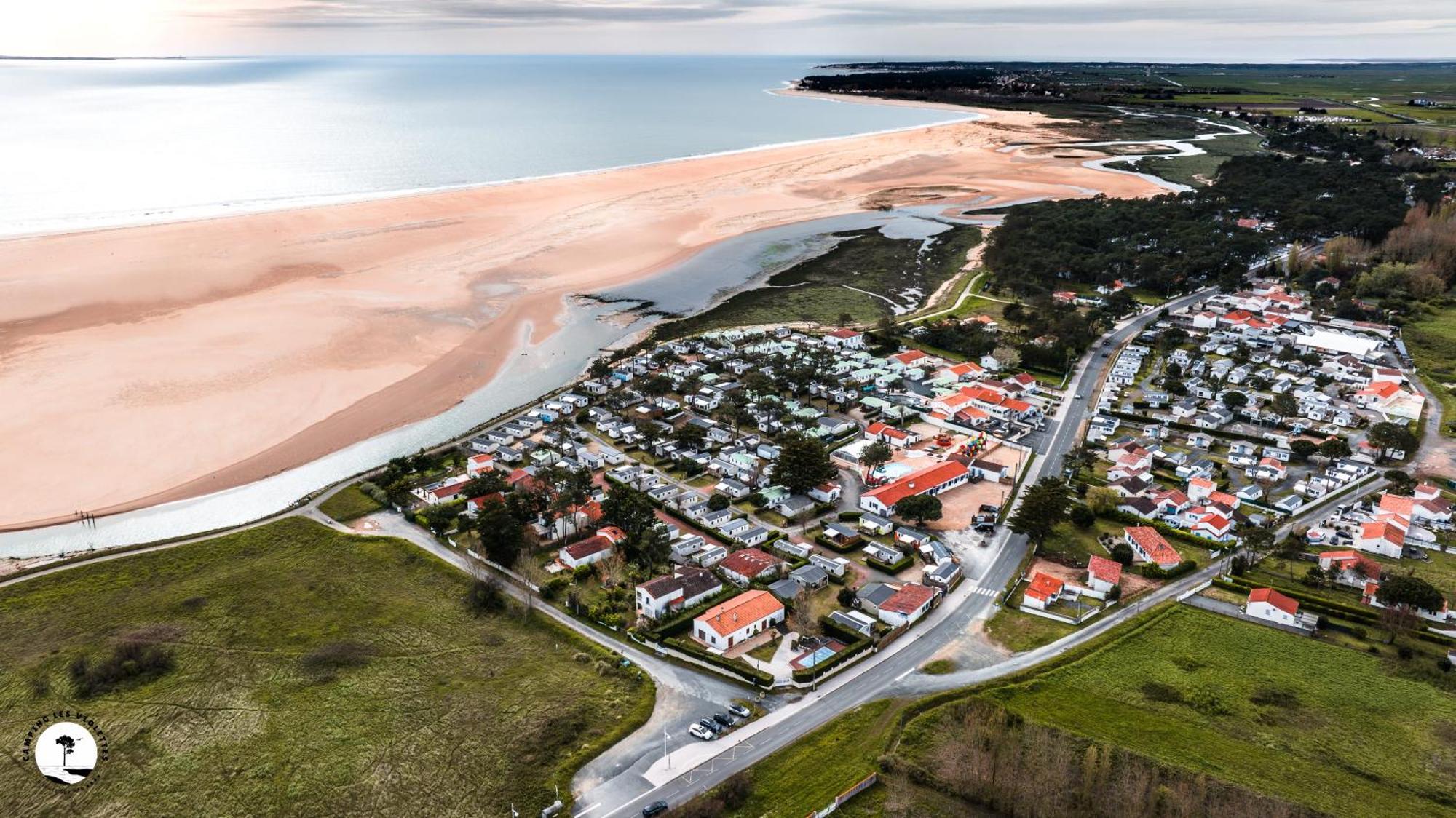 Camping Les Violettes La Faute-sur-Mer Exteriör bild