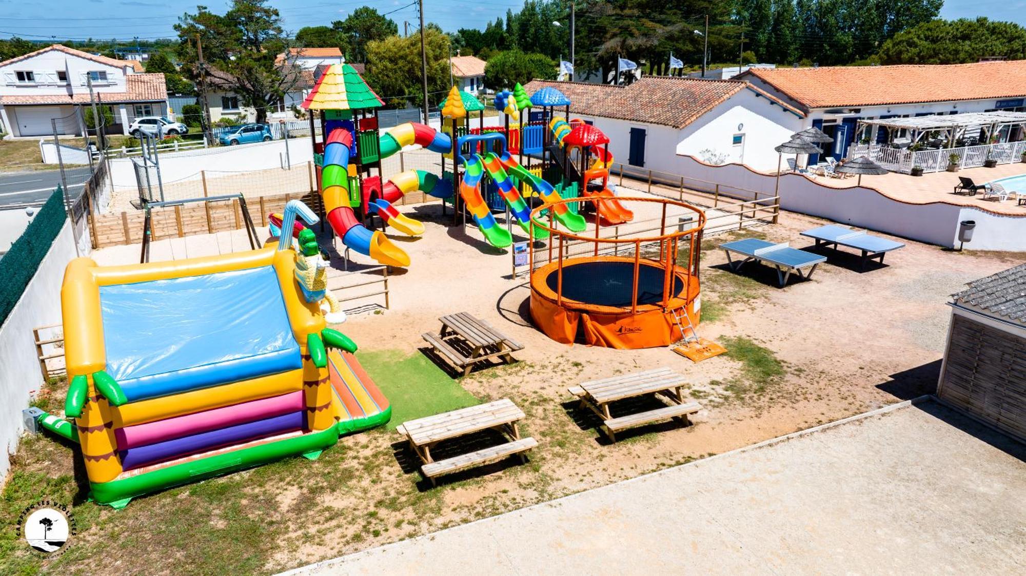 Camping Les Violettes La Faute-sur-Mer Exteriör bild